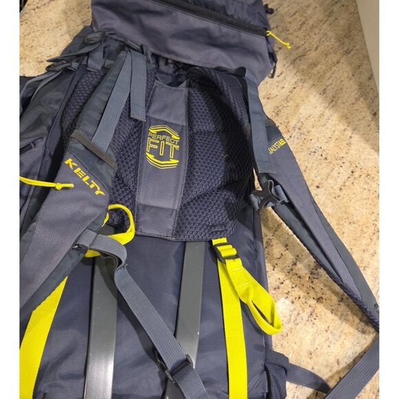 Kelty Catalyst 65 L Perfect Fit Backpack Blue Gray Smoke - Picture 14 of 16